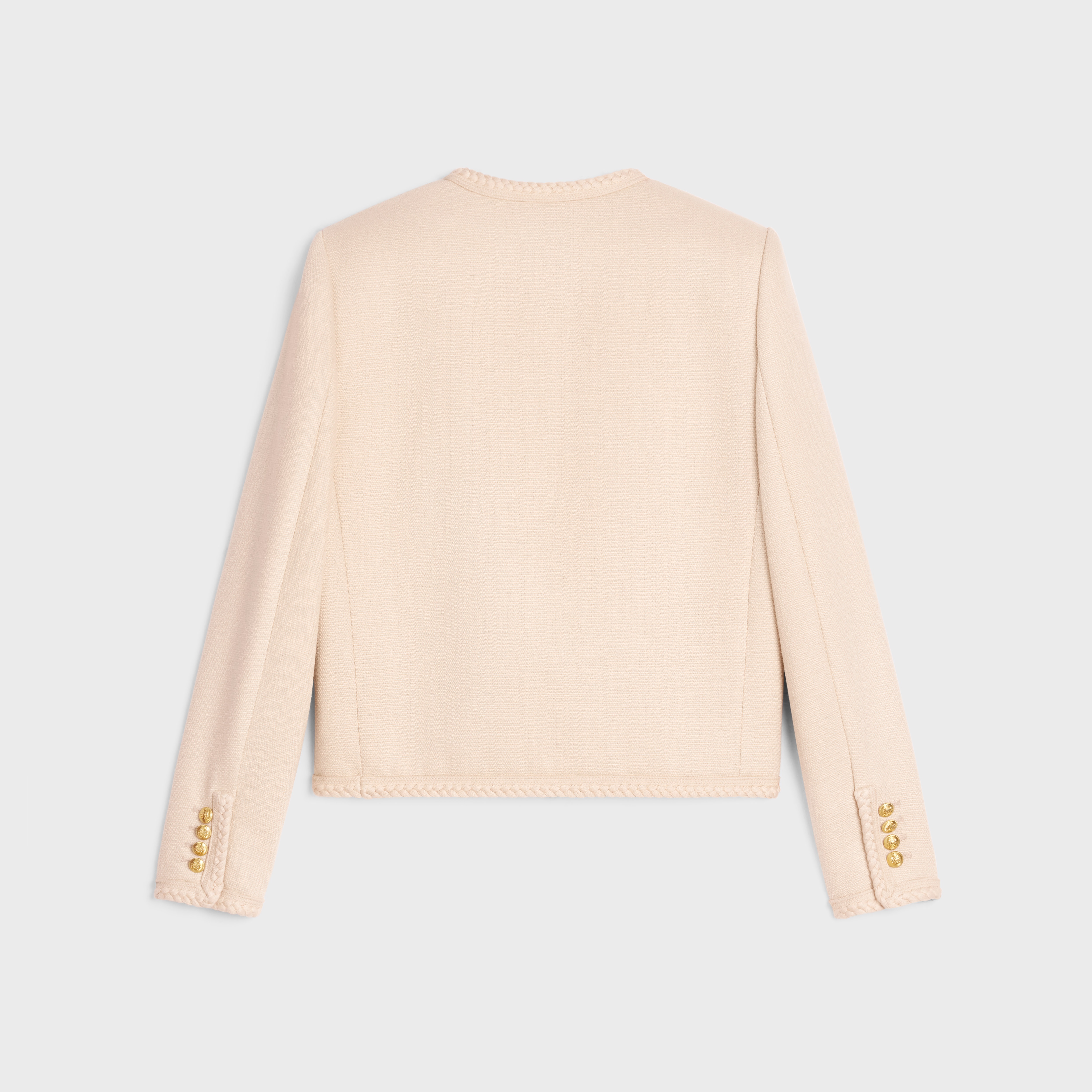 braided silk cardigan - 2