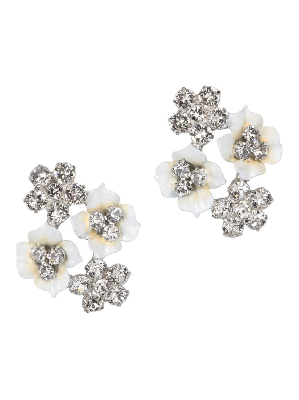 Carina crystal-embellished earrings - 2