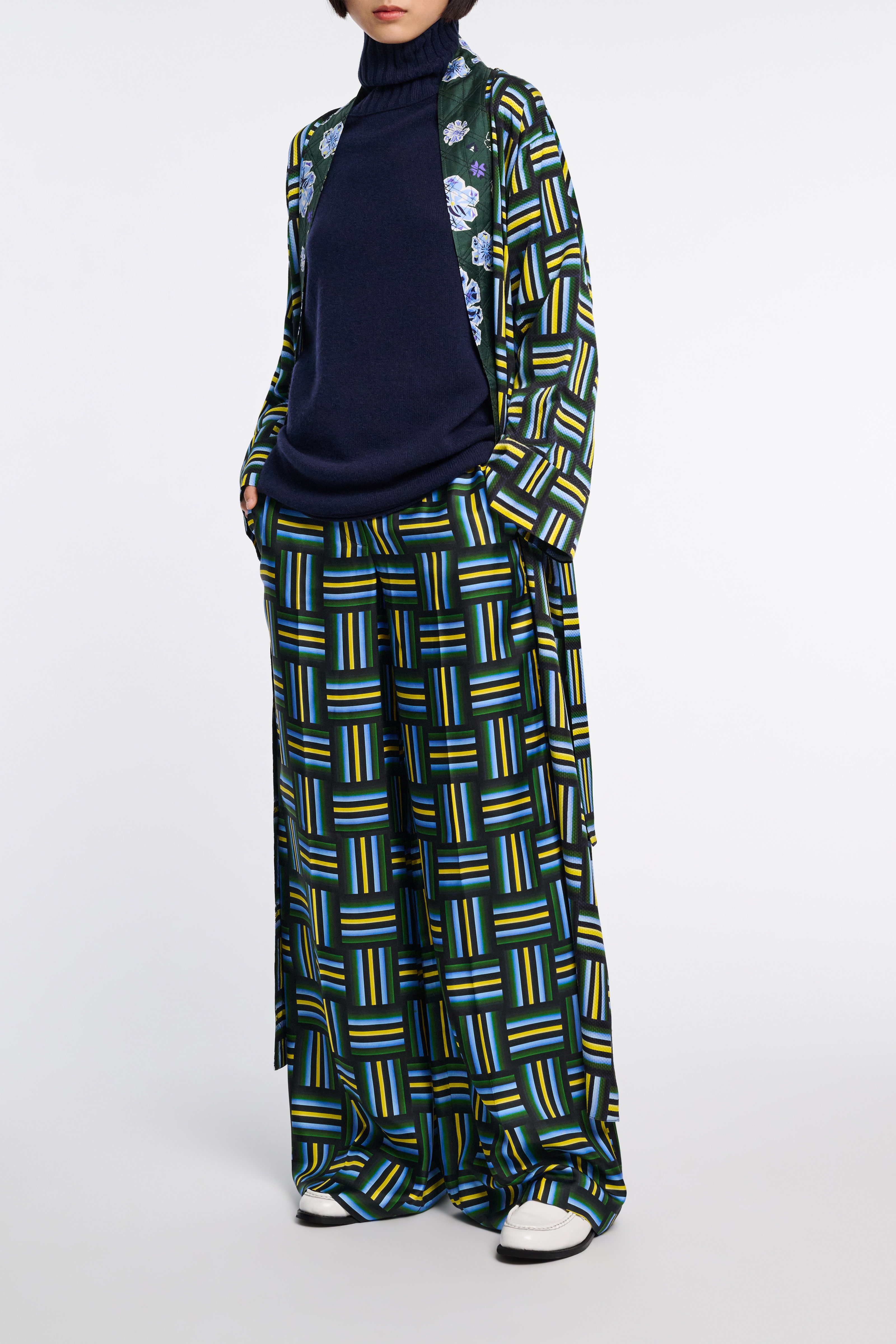 GRAPHIC DRAPES I pants - 4
