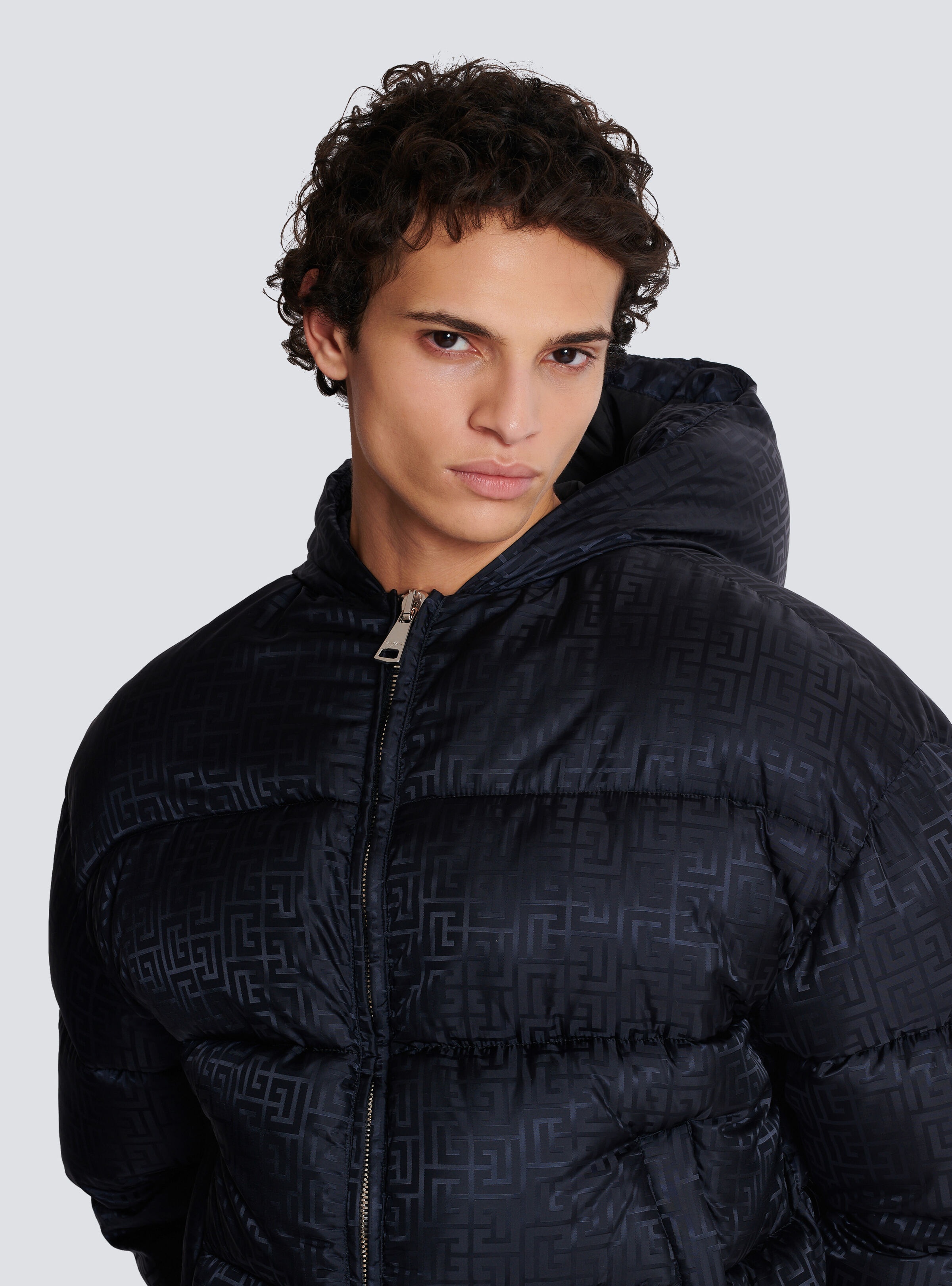 PB Labyrinth jacquard nylon puffer jacket - 7