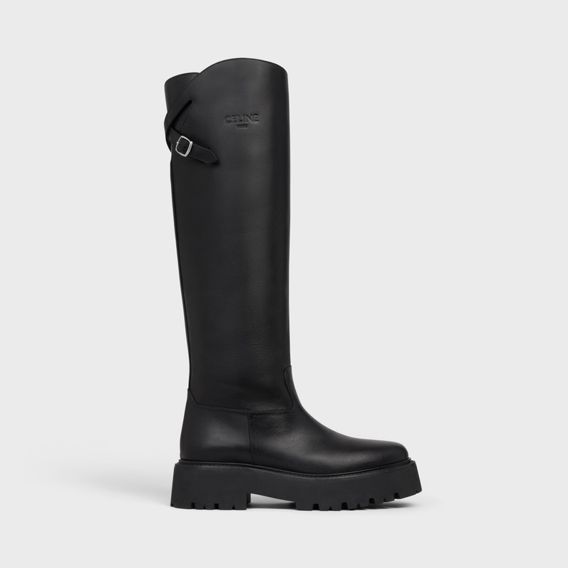 Celine bulky buckled high boot in Calfskin 1