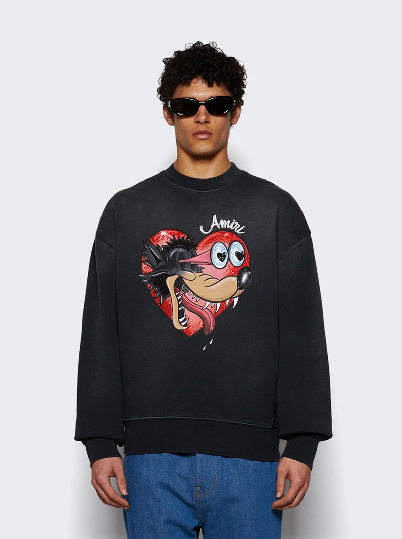 AMIRI Hopeless Romantic Sweatshirt Black outlook