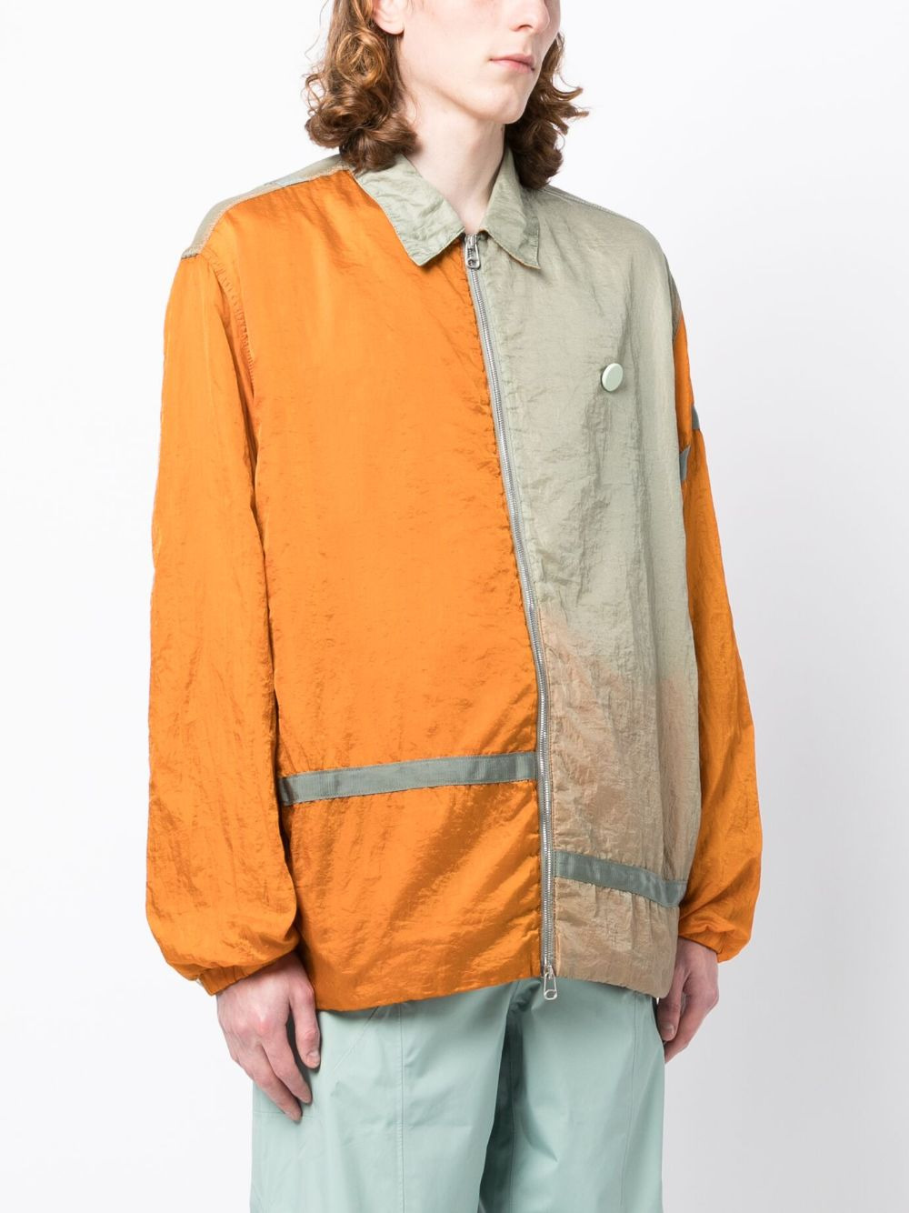 Re:Work contrasting panelled shirt - 3