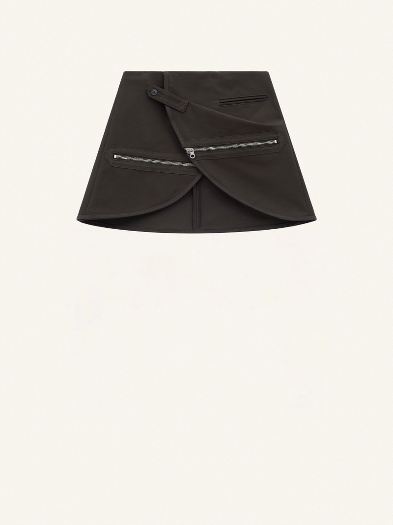 MODULAR COTTON MINI SKIRT 1