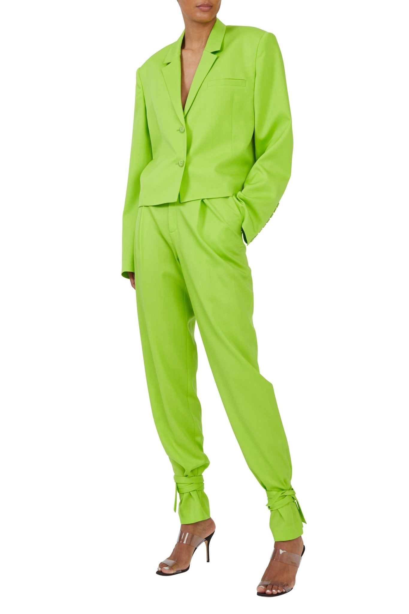 Lightweight Wool Boxy Blazer - 3