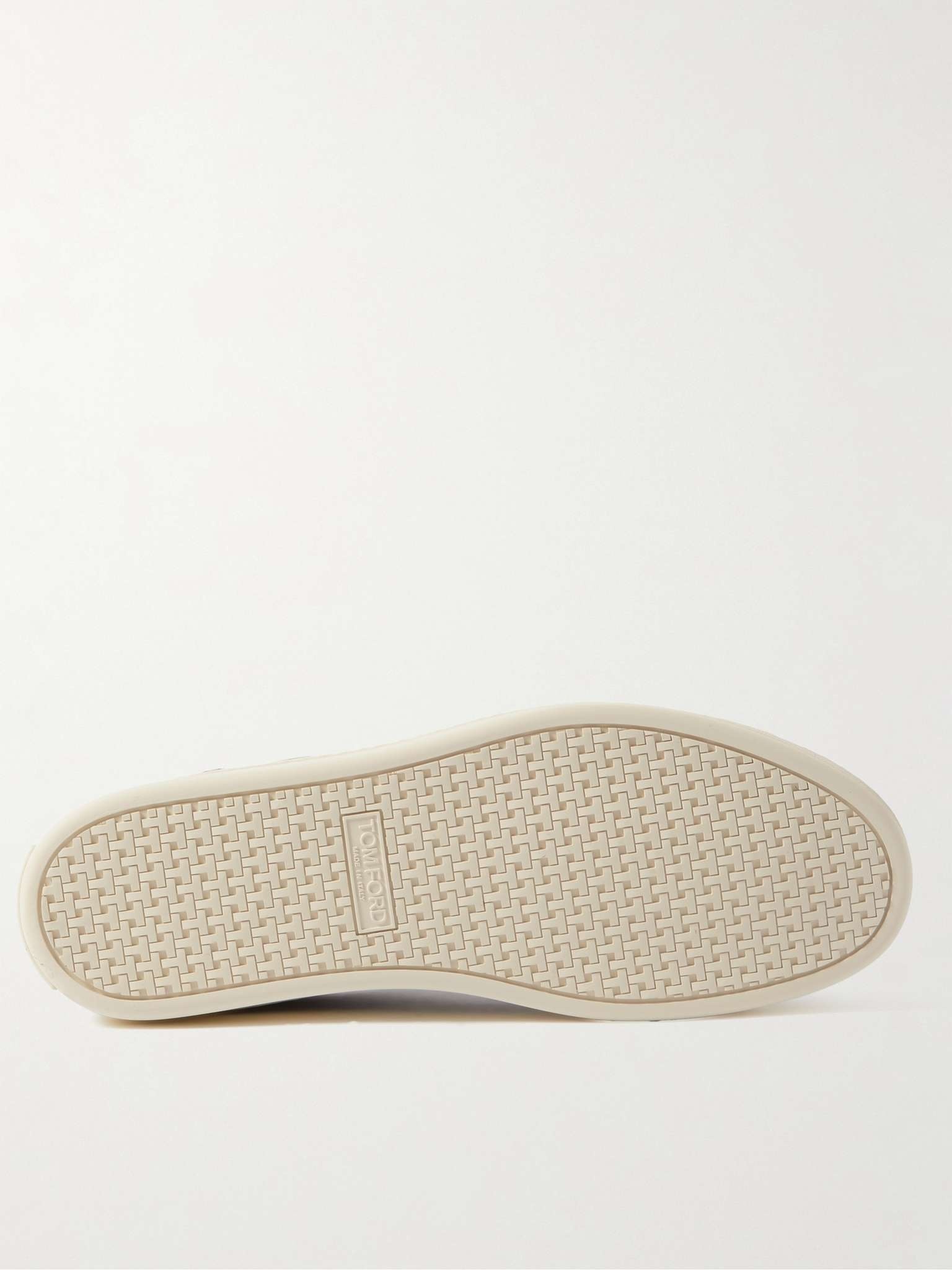 Warwick Perforated Full-Grain Leather Sneakers - 3