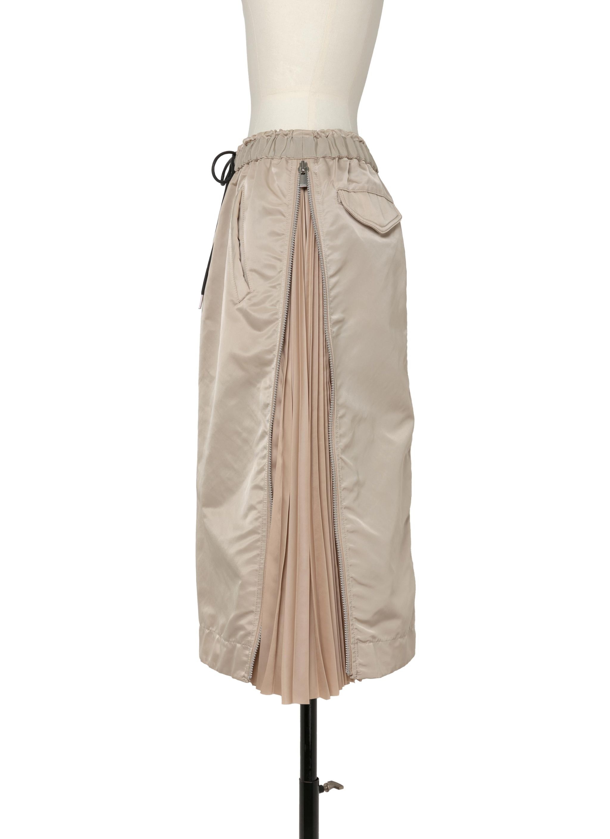Nylon Twill Skirt - 3