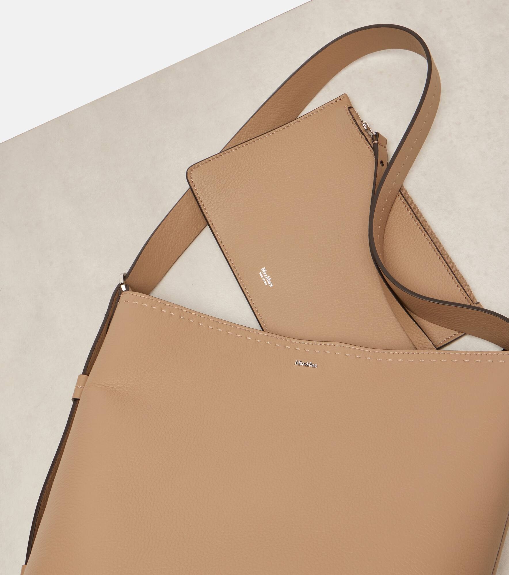 Archetipo Medium leather shoulder bag - 6