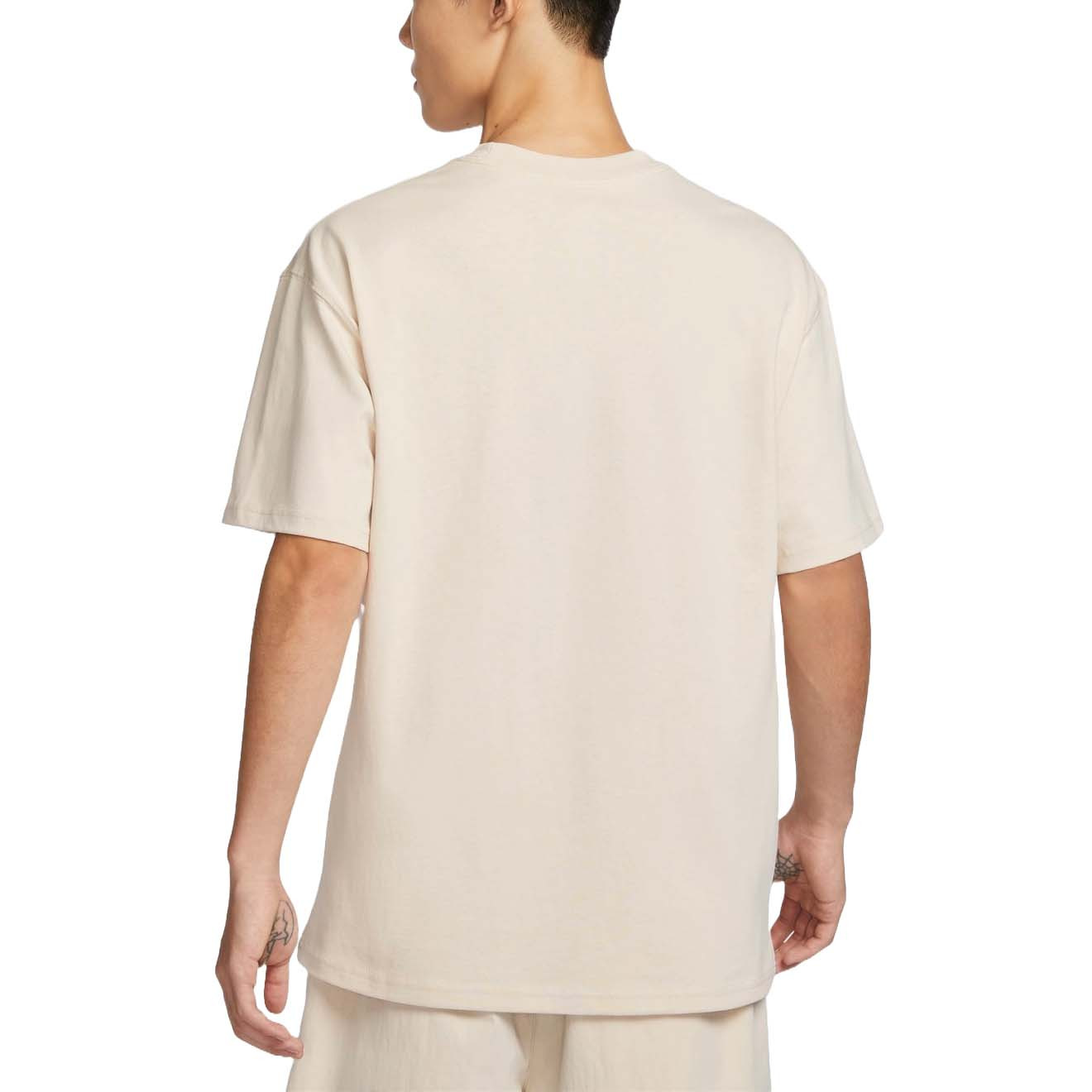 Nike Sportswear Label T-Shirt Asia Sizing 'Light Brown' FZ5393-104 - 2