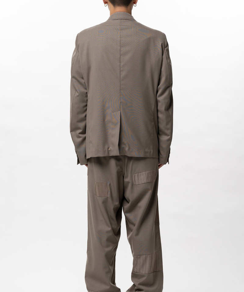 Front Layered Wool Jacket 12