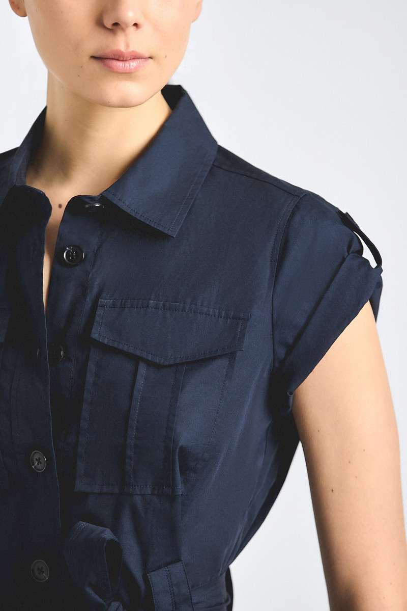 DEREK LAM 10 CROSBY AZORA SHIRT DRESS outlook