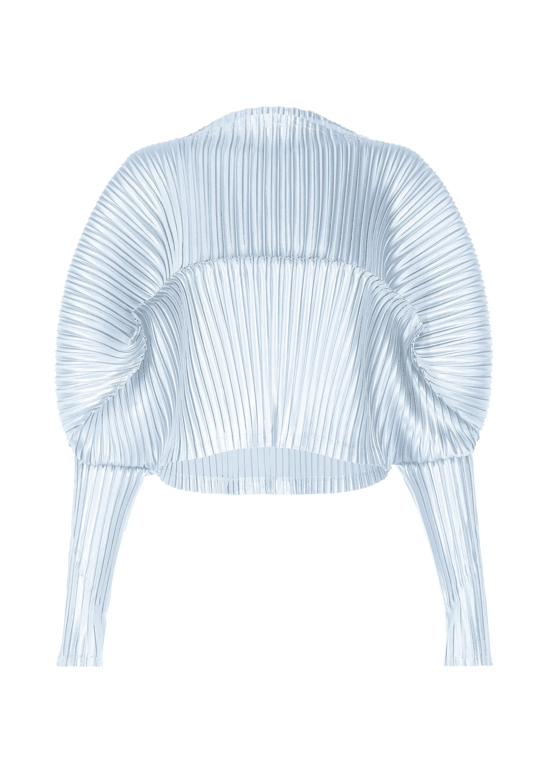 GLOSSED METAL PLEATS - 1