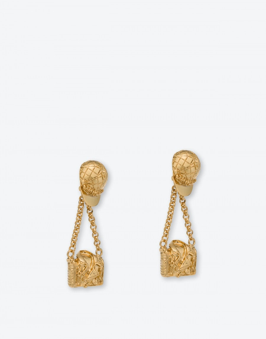 BIKER BAG CLIP EARRINGS - 2