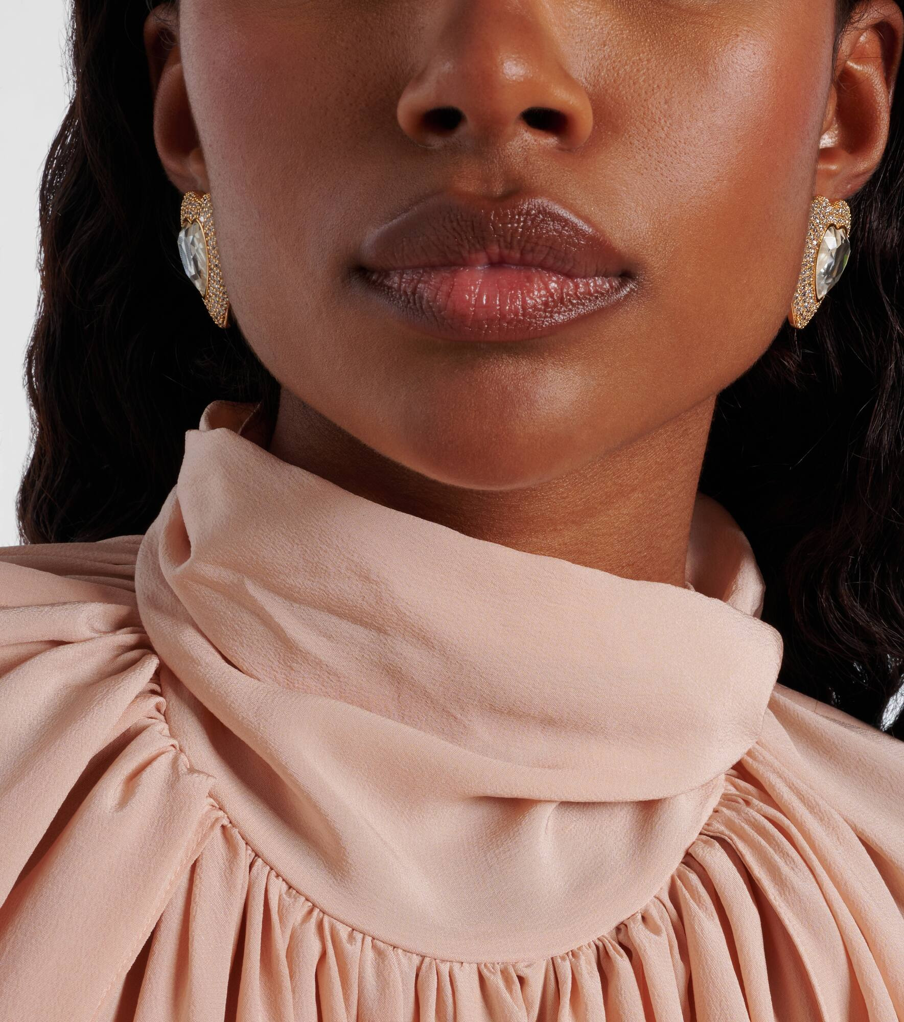 Crystal-embellished earrings - 6
