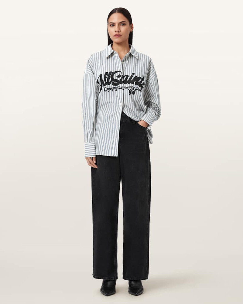 ADRIANNE RELAXED STRIPED SHIRT 4