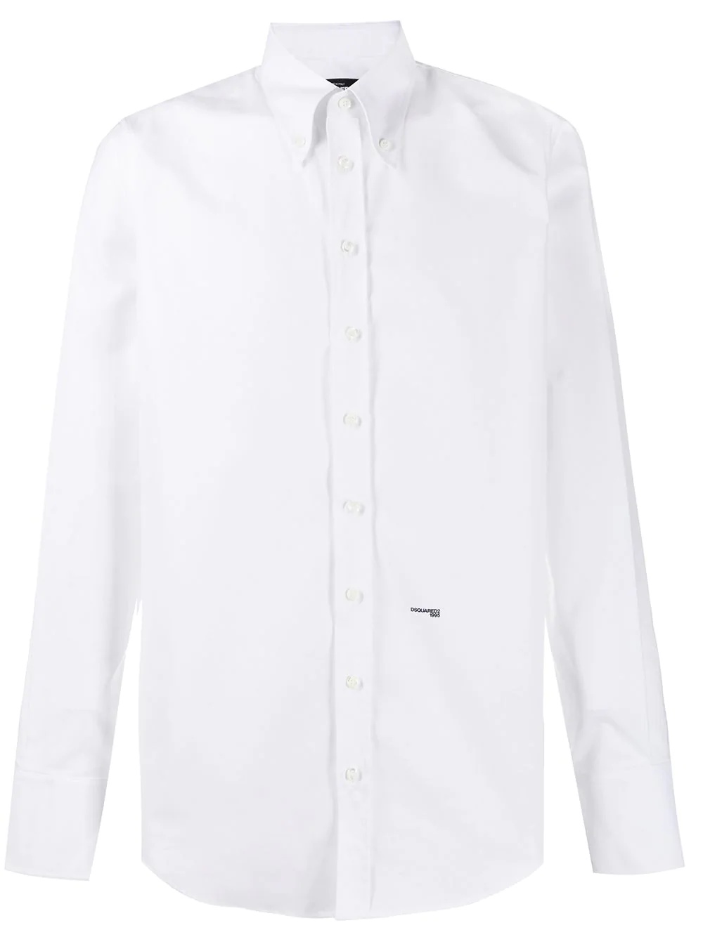 long-sleeve fitted shirt - 1