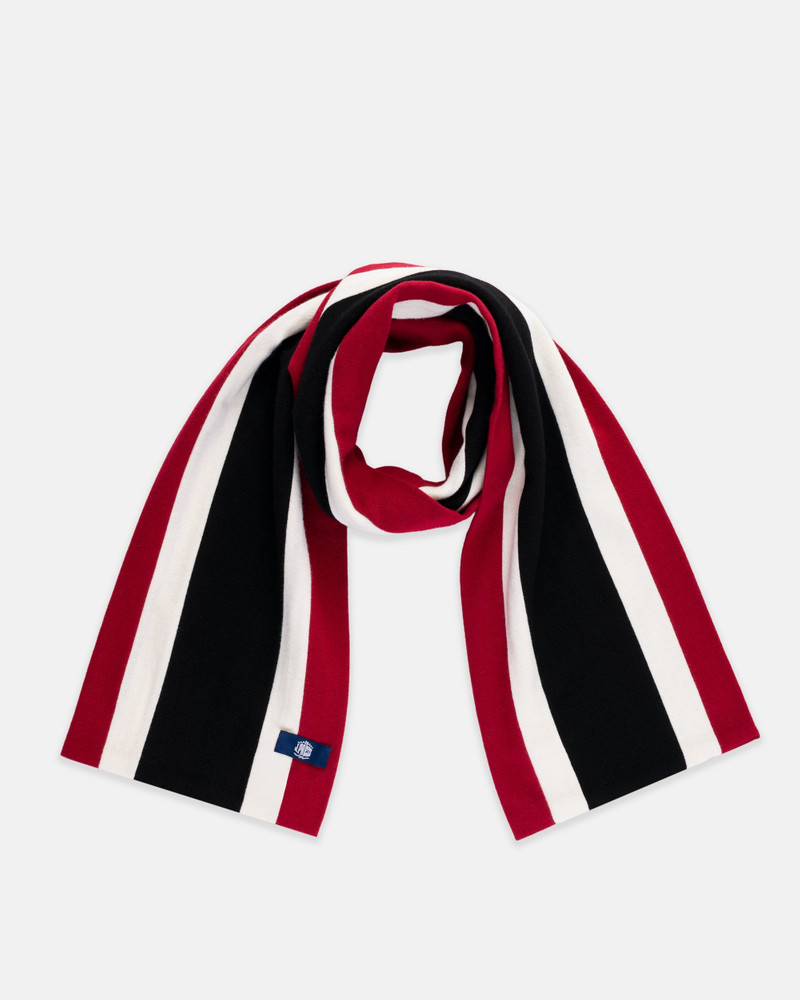 J. PRESS MADE-IN-ENGLAND DAVENPORT COLLEGE SCHOOLBOY MUFFLER outlook