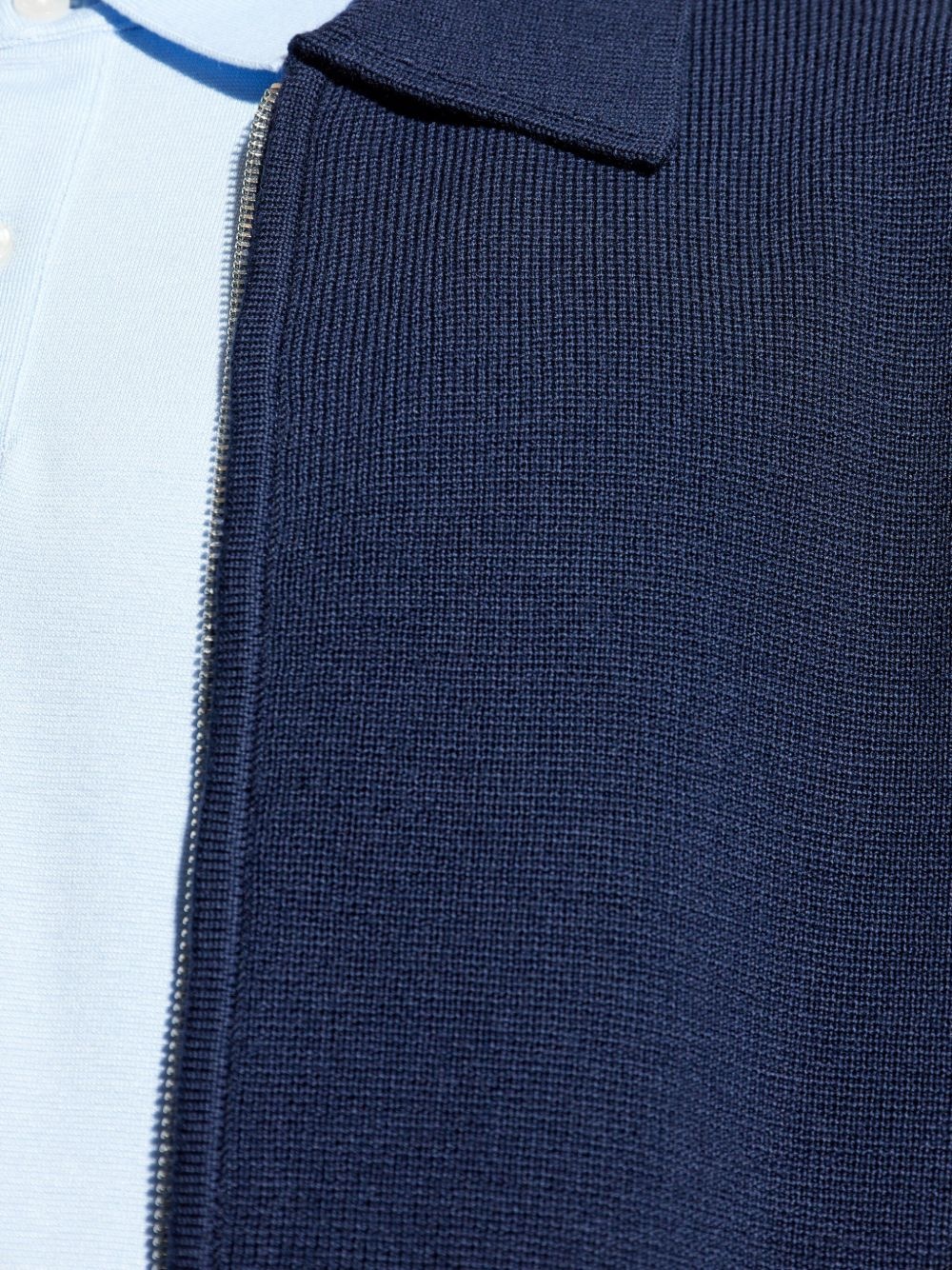 zip-up cardigan - 5