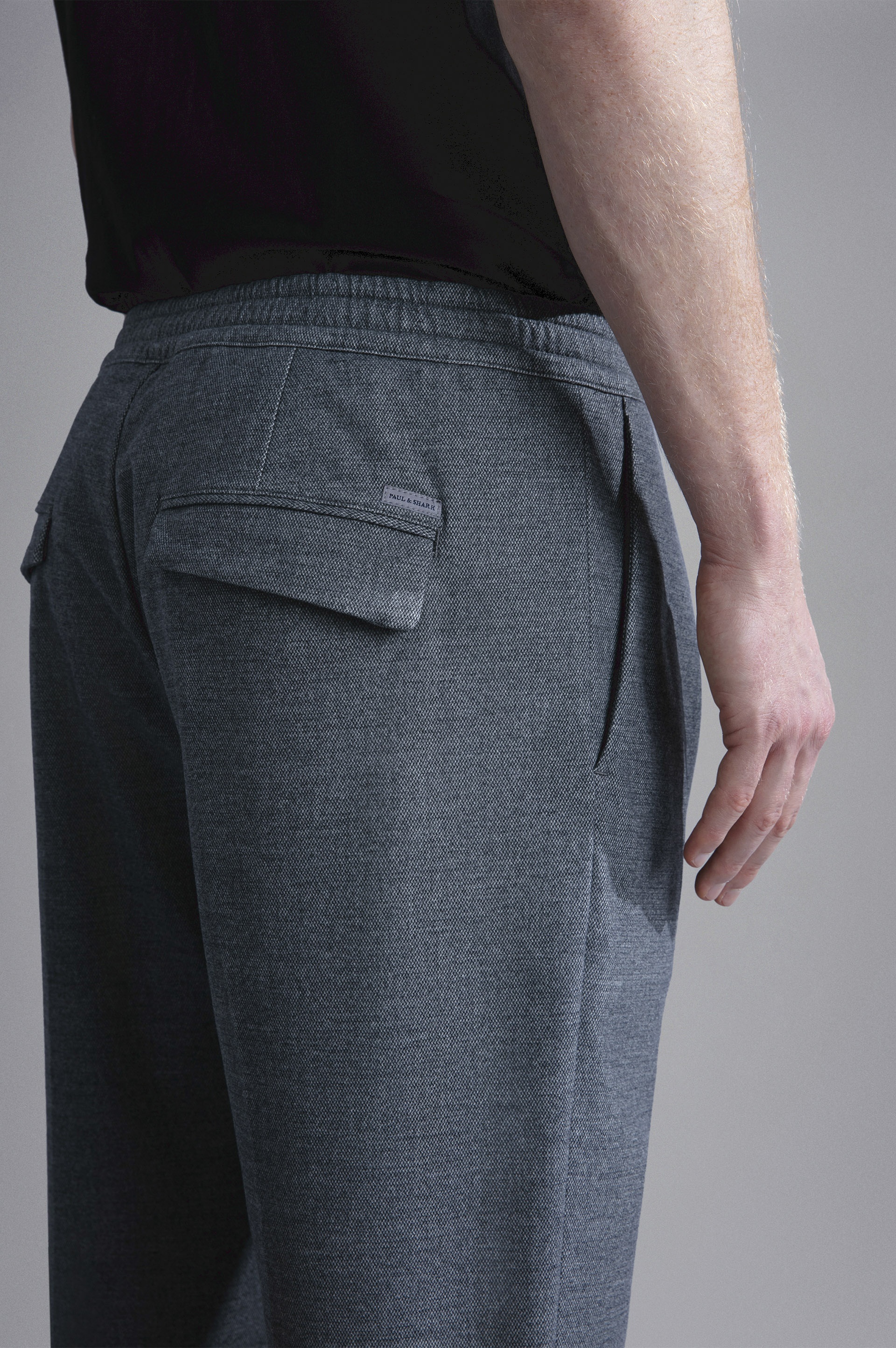 STRETCH MOLESKIN CHINO TROUSERS - 4