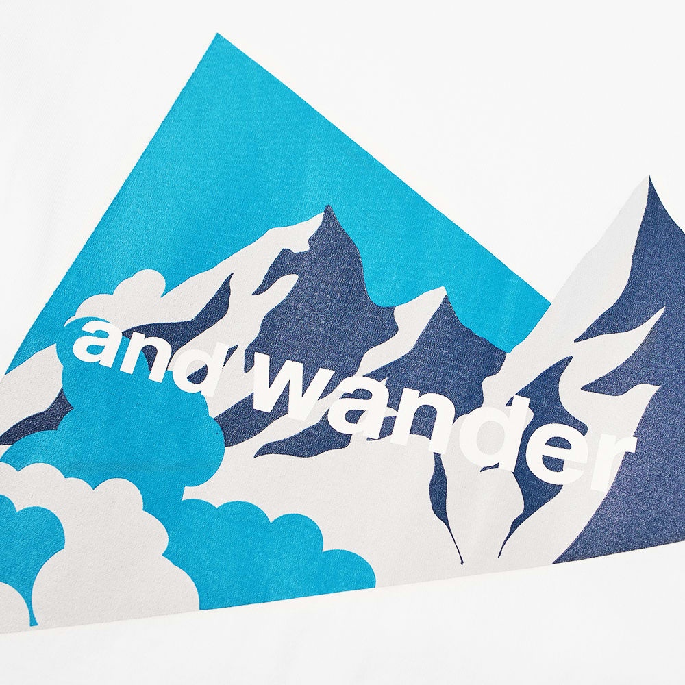 And Wander Long Sleeve Knife Ridge Tee - 3