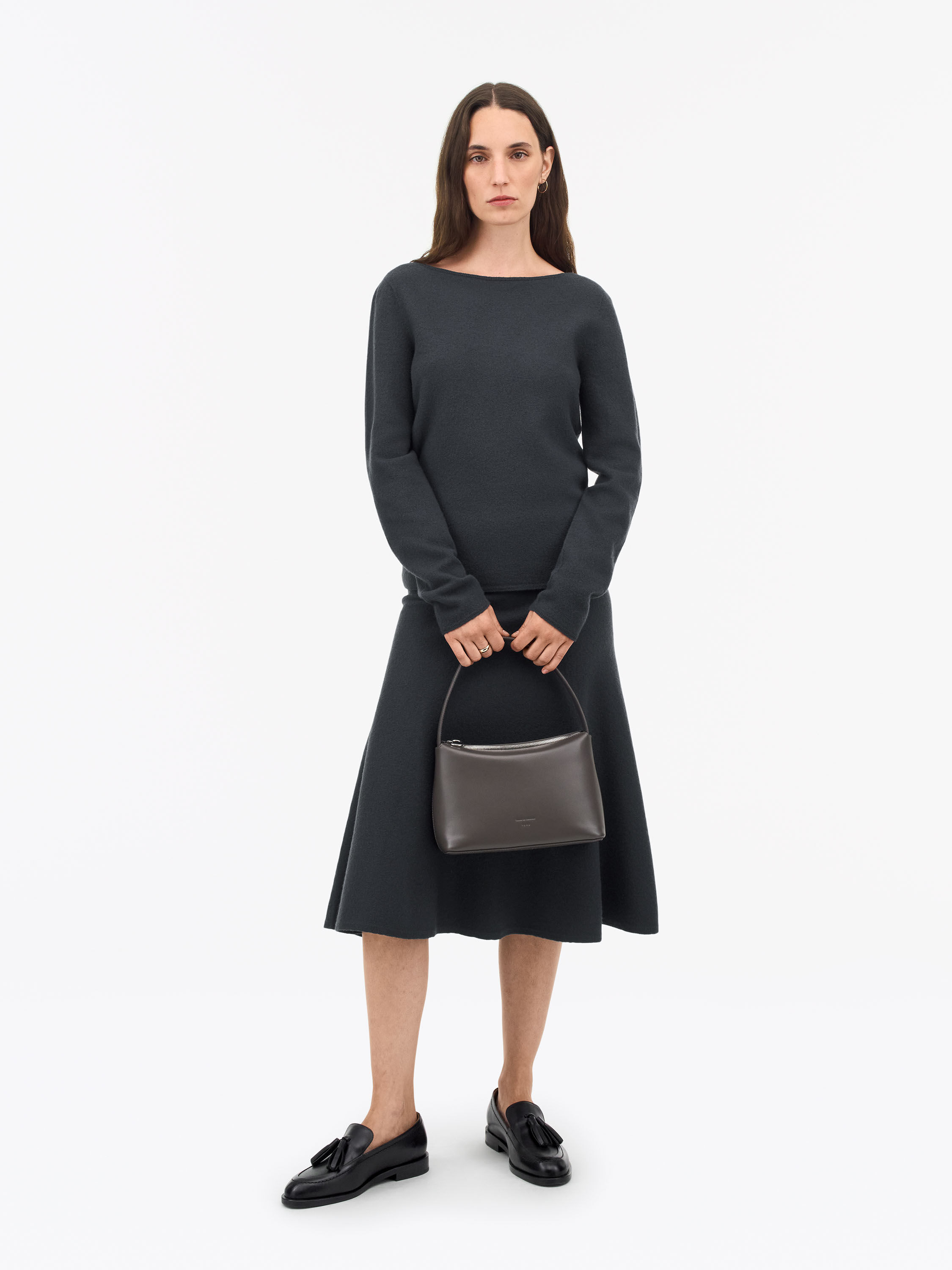 Conci Leather Shoulder Bag - 3