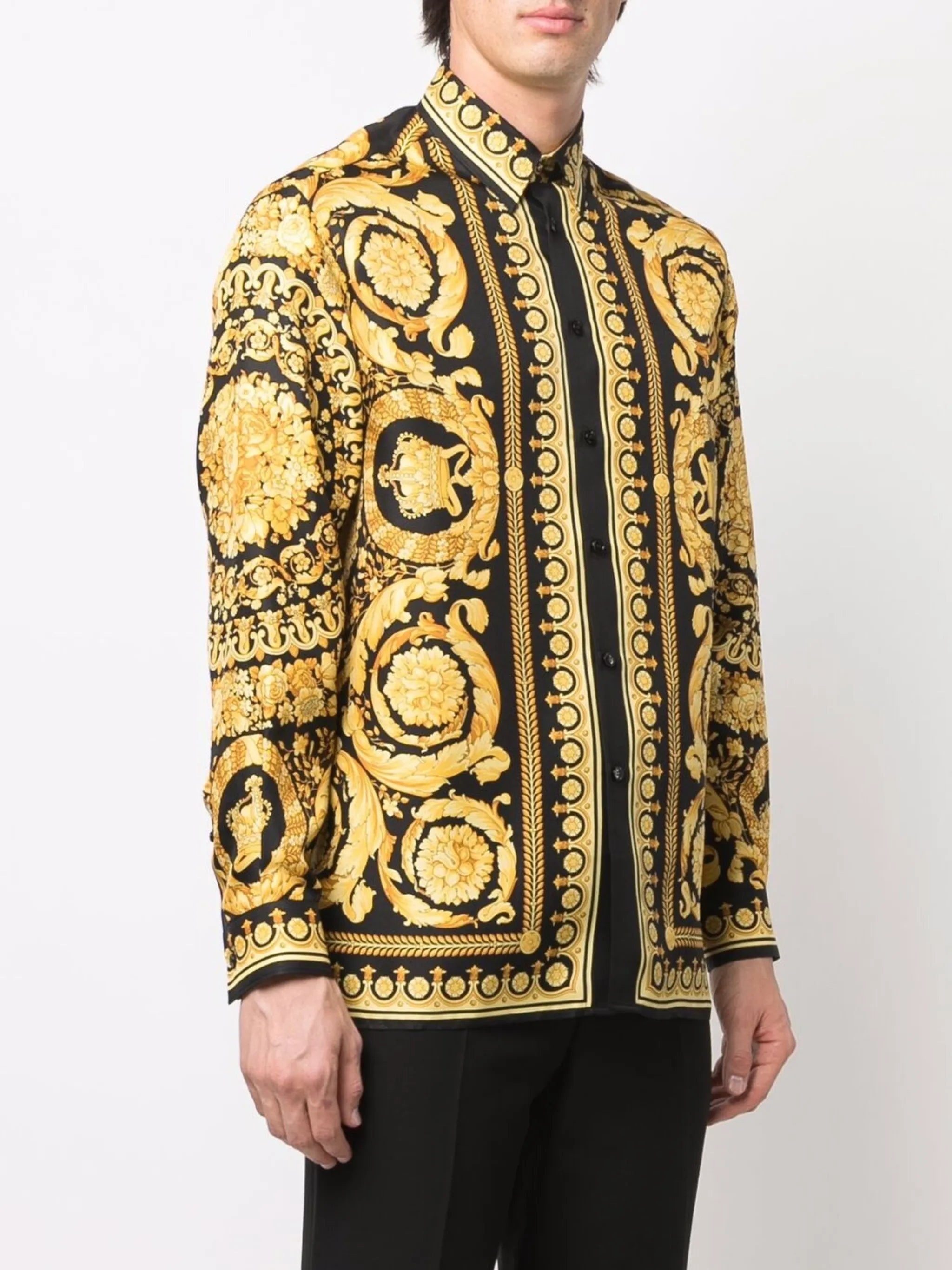Barocco Silk Shirt - 3