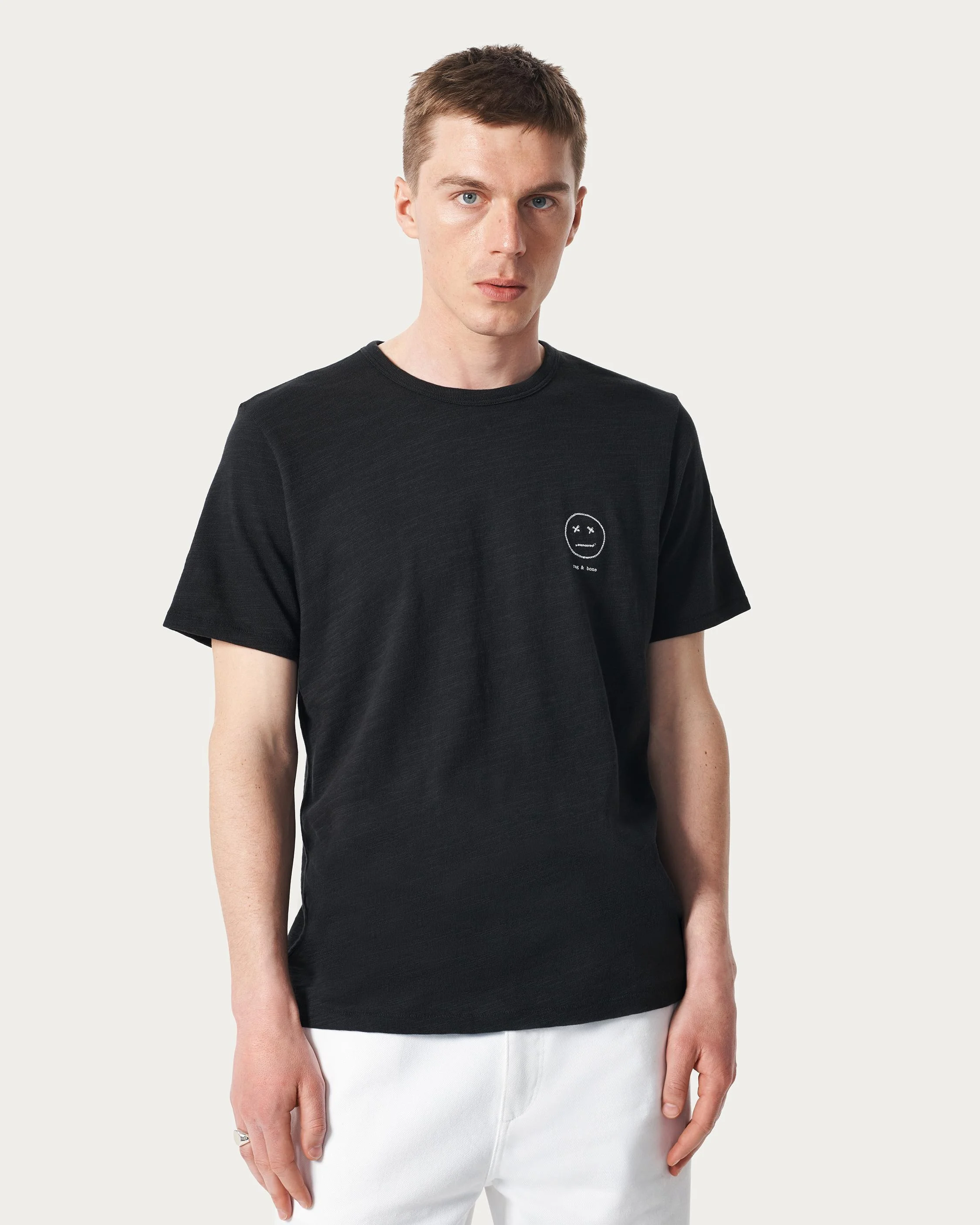 Sour Face Embroidered Tee
Classic Flame - 1