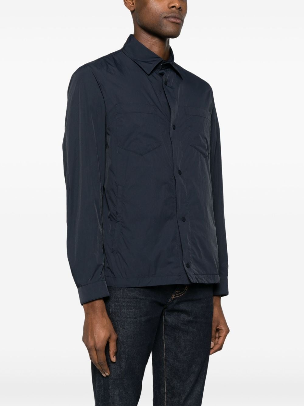 lightweight shirt jacket - 3