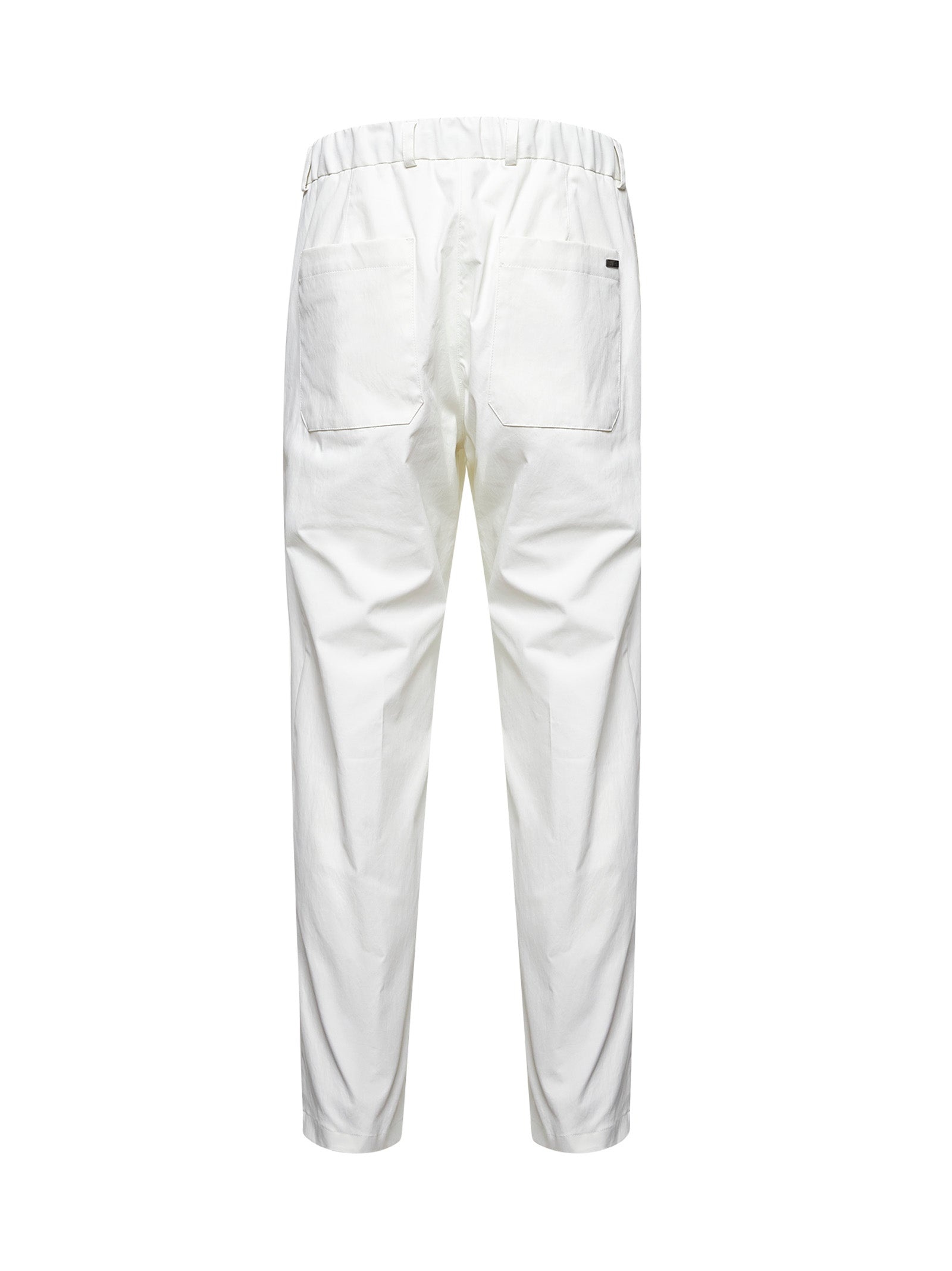 Ivory Cotton Feel trousers - 2