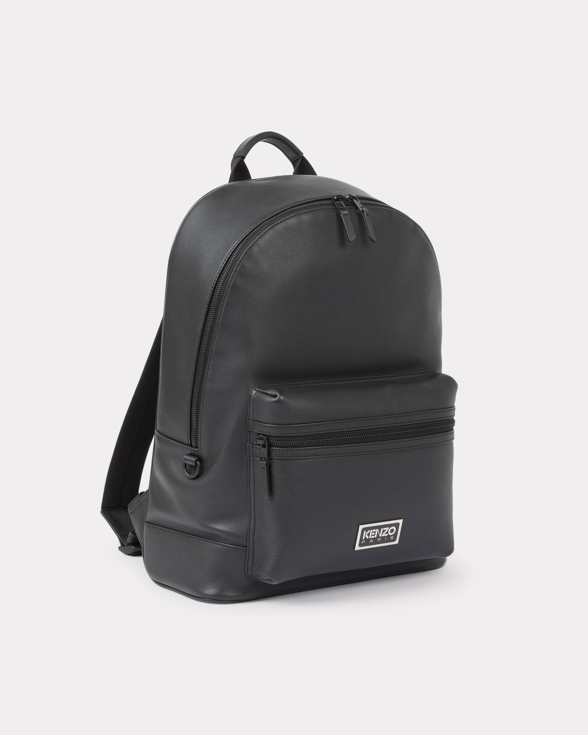 'KENZOGRAPHY' leather backpack - 1