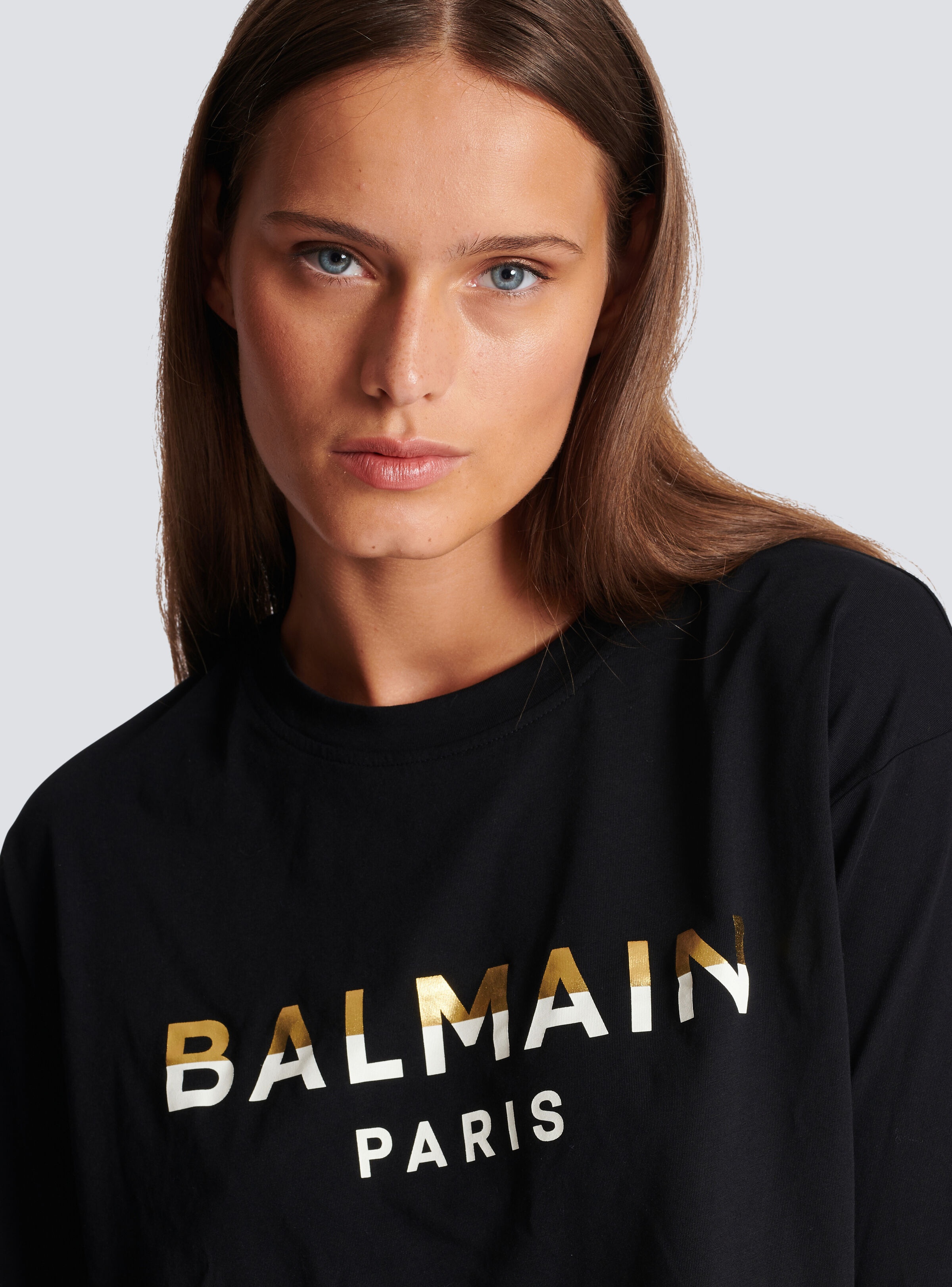 Cropped Balmain Paris T-shirt - 7