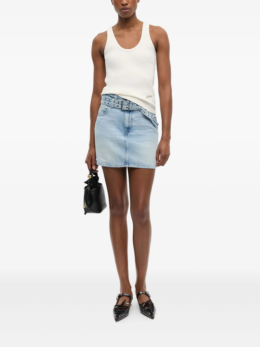 Heavy Rib Jersey Tank Top - 2