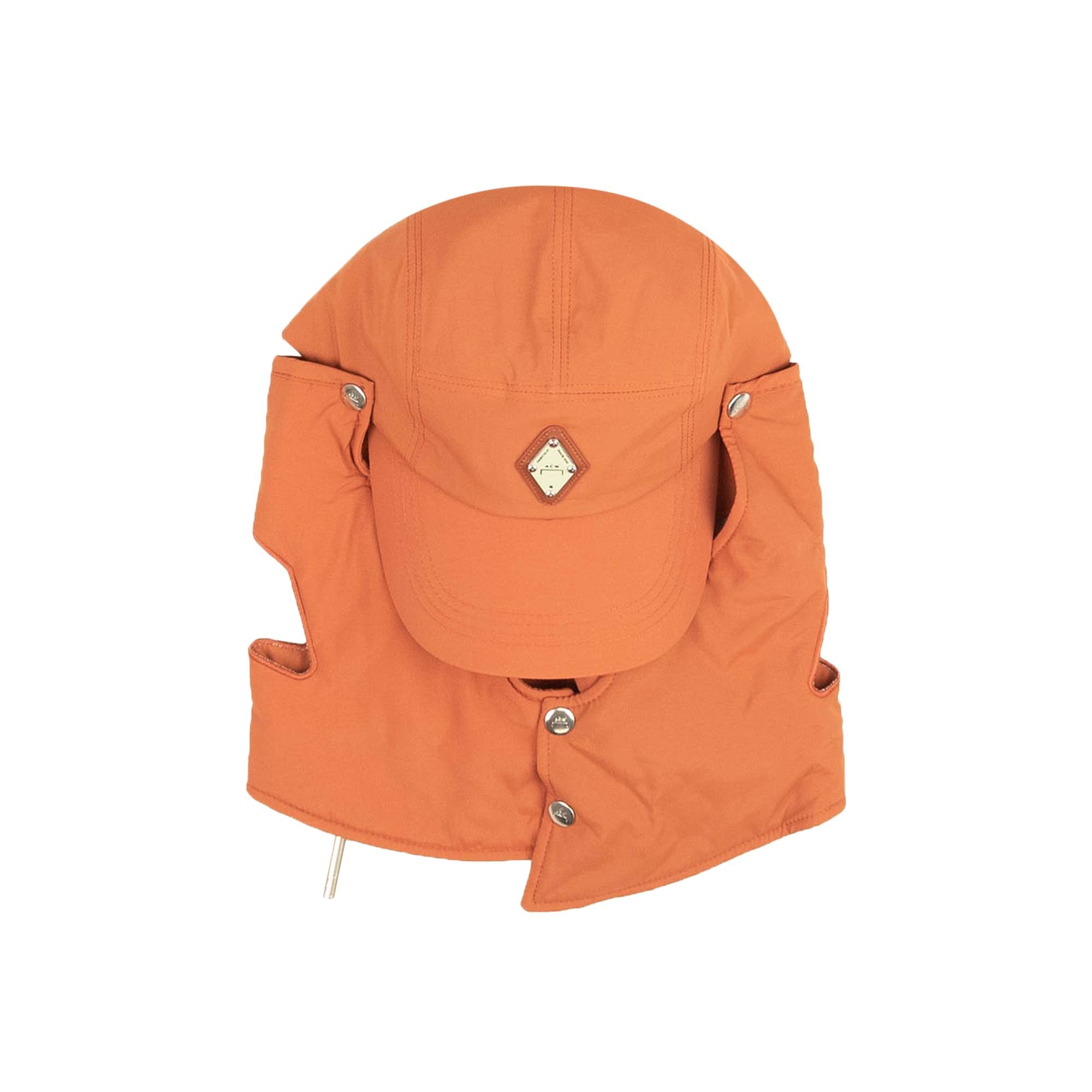 A-Cold-Wall* Flap Logo Baseball Cap 'Orange' 1