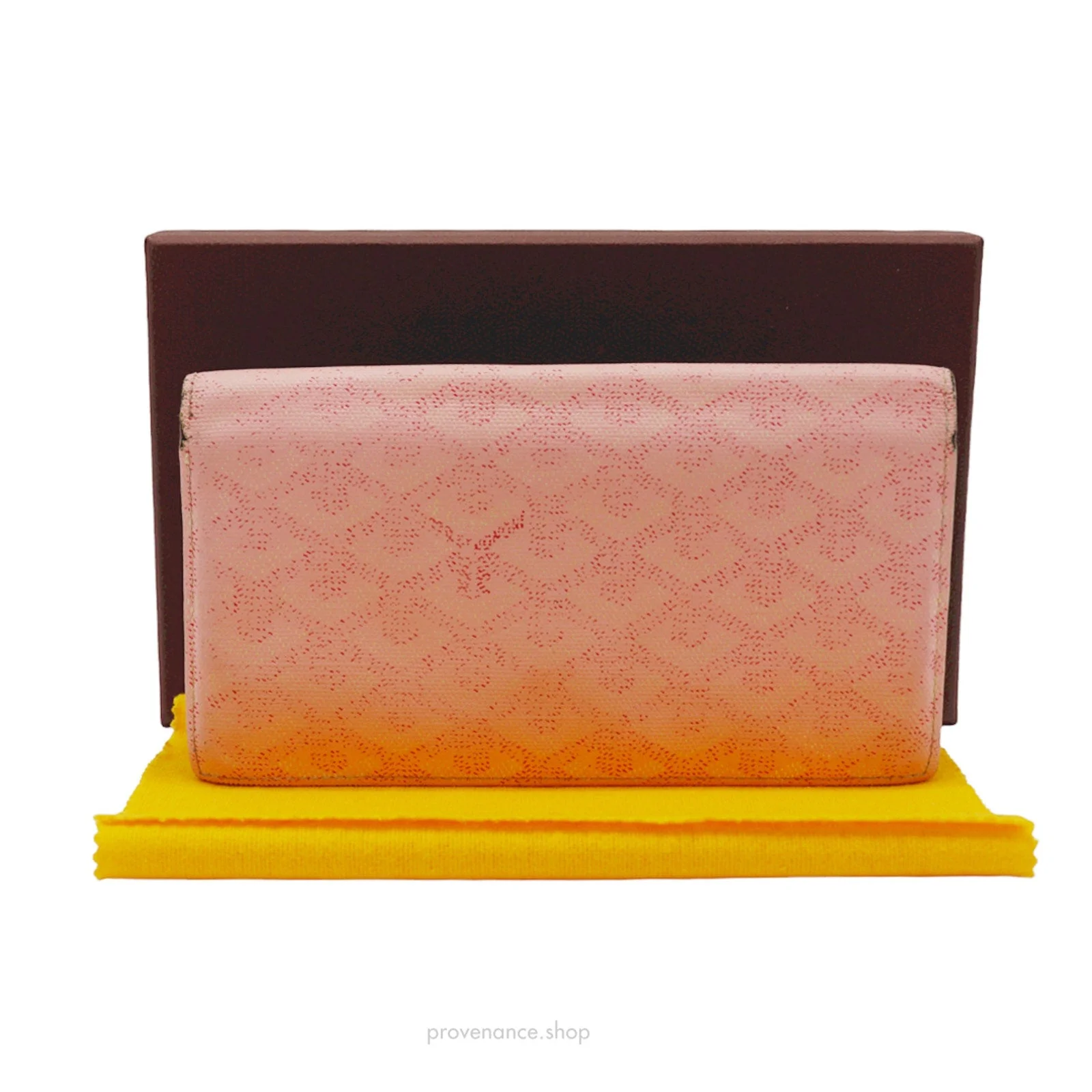 Goyard Richelieu Long Wallet - Pink Goyardine - 1