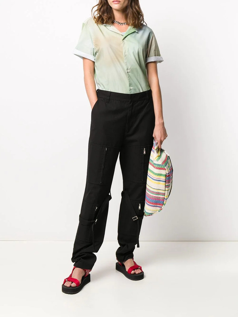 Ambush zipped detail cargo trousers outlook