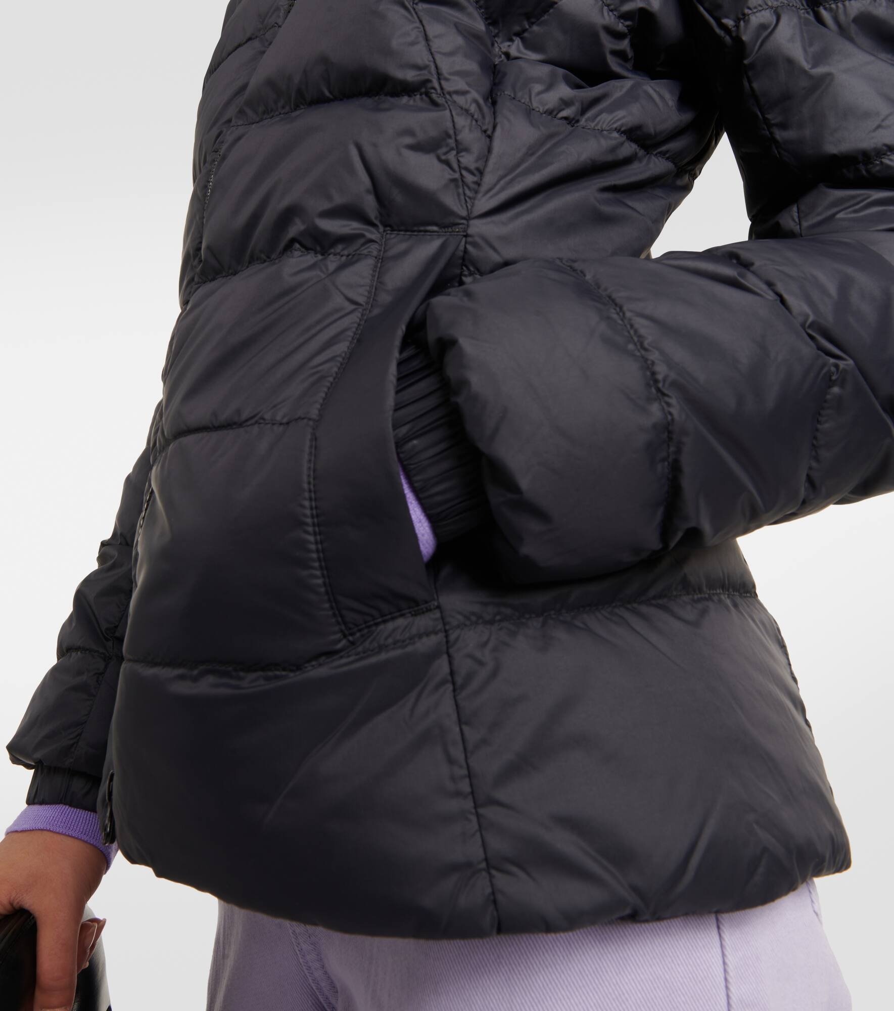 Abbott hooded down jacket - 5
