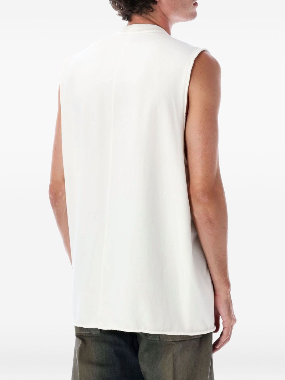 cotton sleeveless top - 2