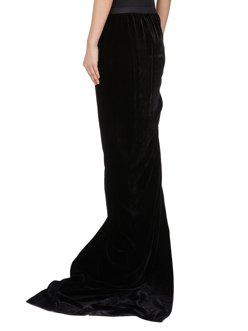 Velvet Maxi Skirt 3