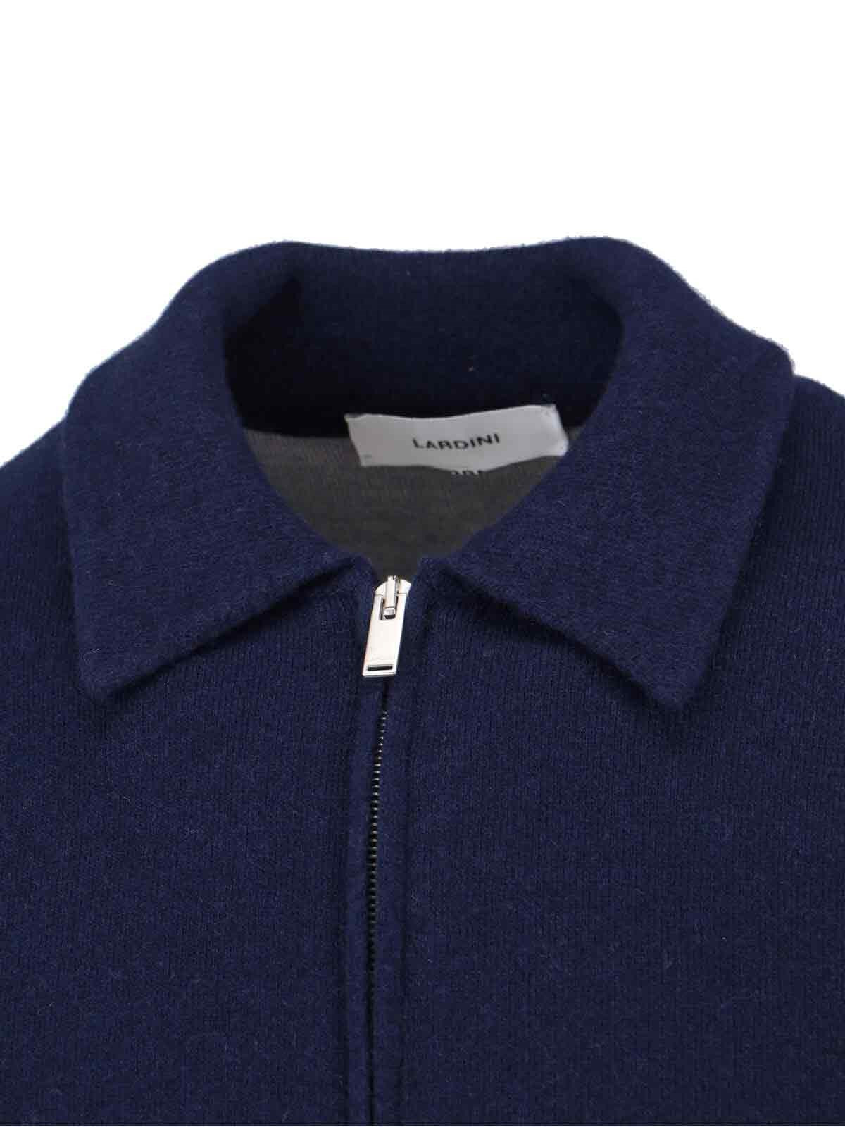 WOOL ZIP JACKET - 4