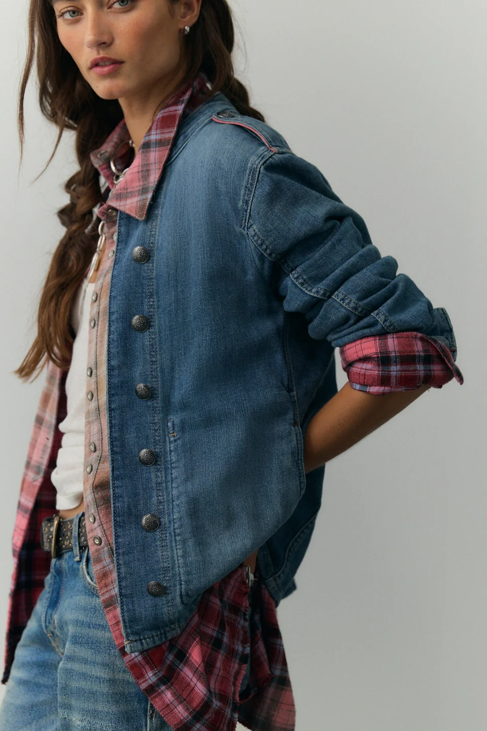 We The Free North Cadet Denim Jacket - 1