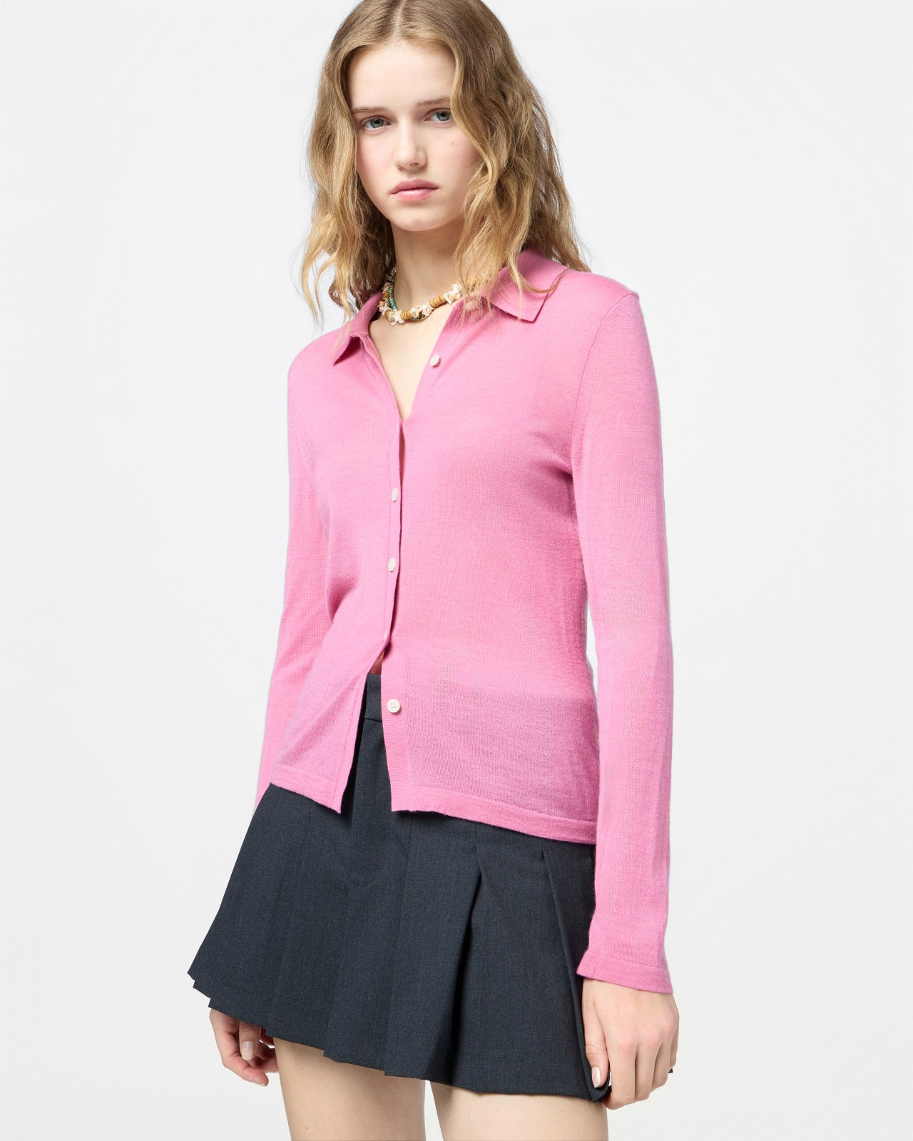 Elle Shirt in Cashmere - 5