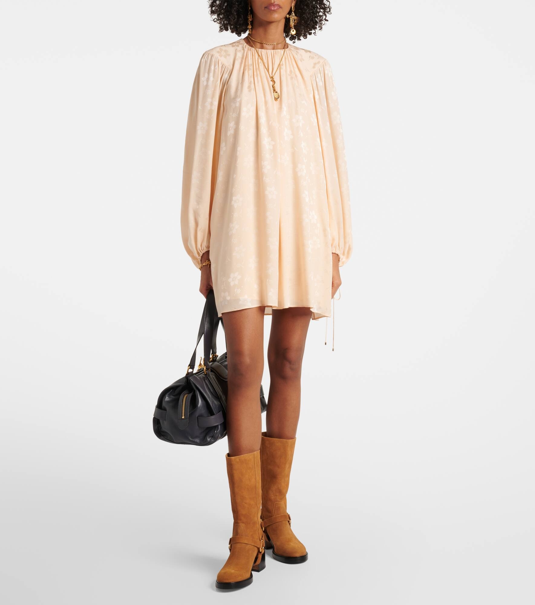 Dakota suede biker boots - 3