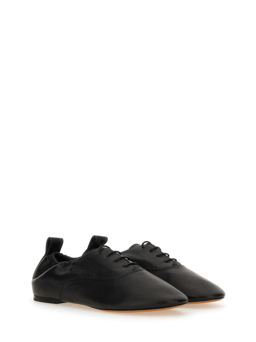 Lanvin Women Lace-Up Slipper - 2