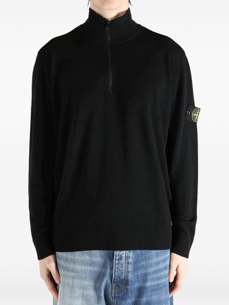 Stone Island zip fastening sweater outlook