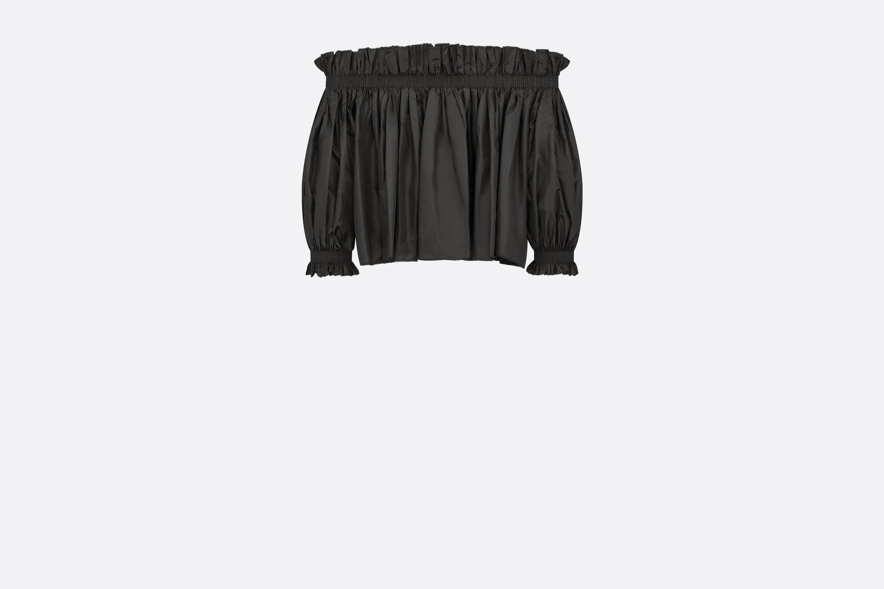 Off-The-Shoulder Smocked Top - 2