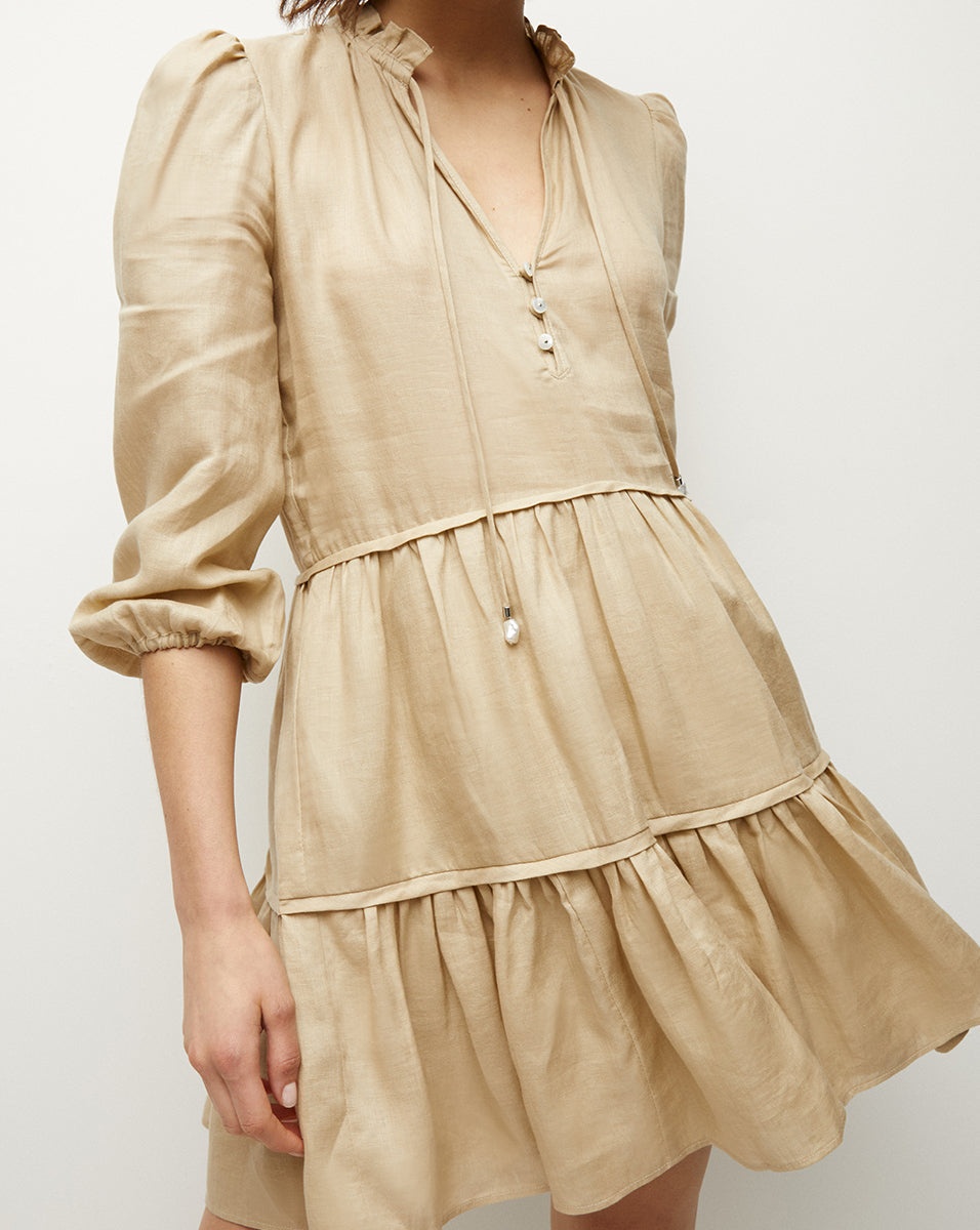 HAWKEN LINEN DRESS - 3
