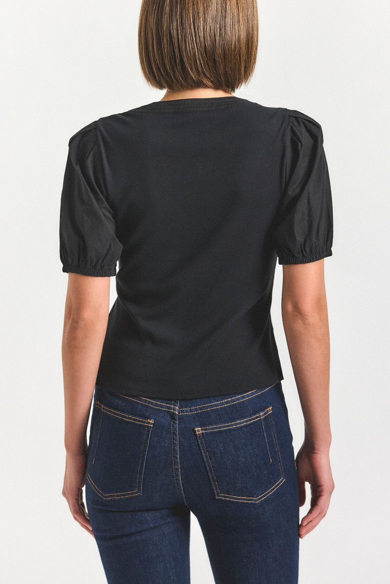 WILLA BALLOON SLEEVE SCOOP TOP 4