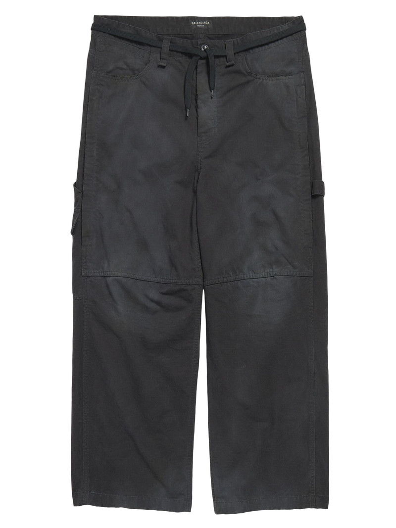 Women's Cropped Skater Pants - Black 1