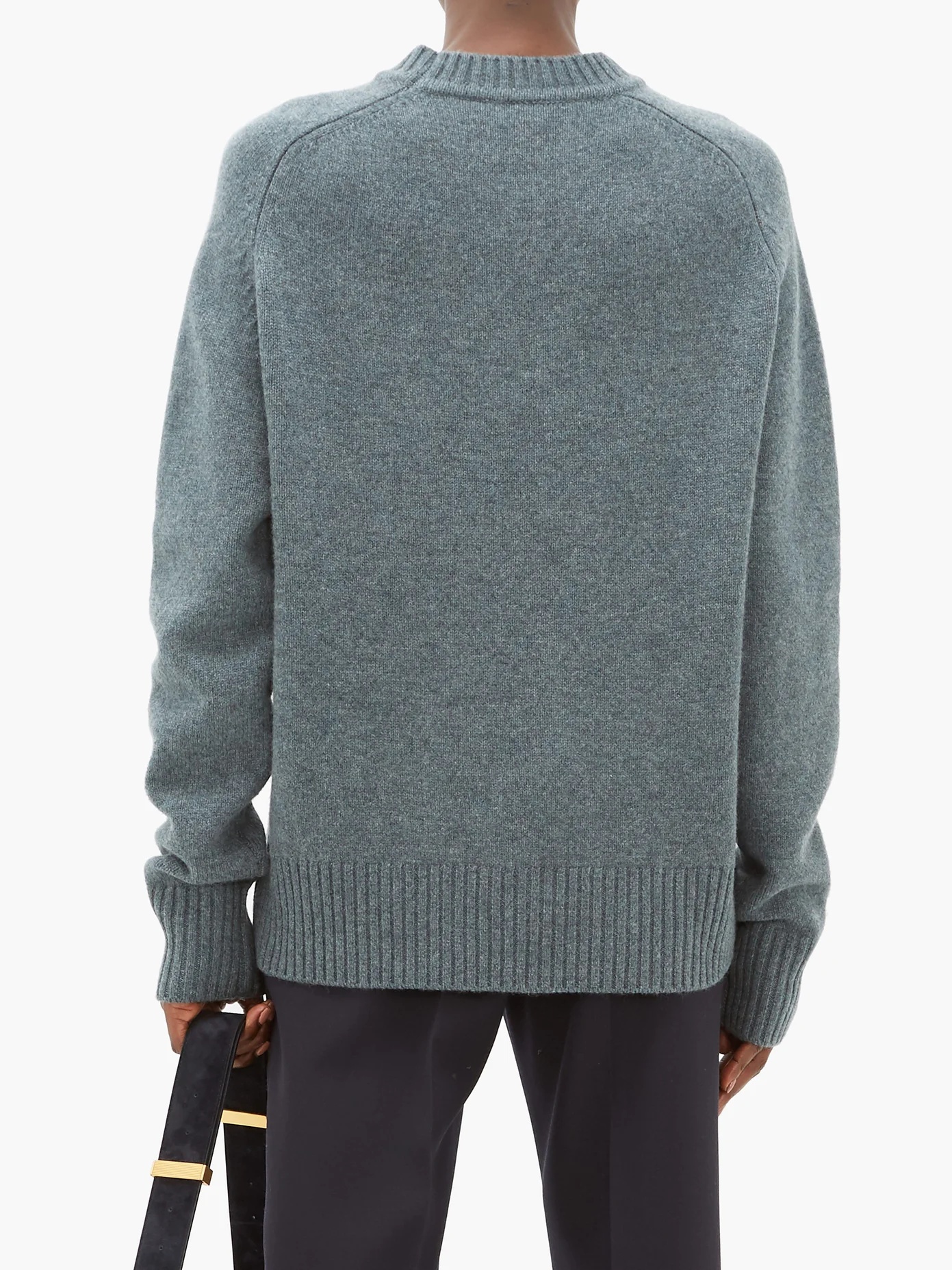 No.123 Bourgeois stretch-cashmere sweater - 5