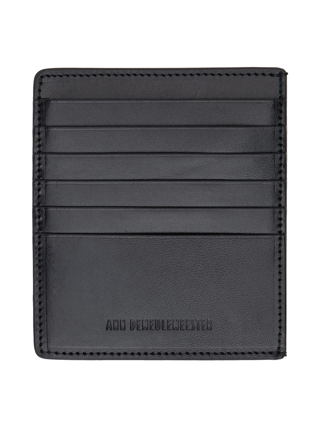 Black Squared Card Holder - 1